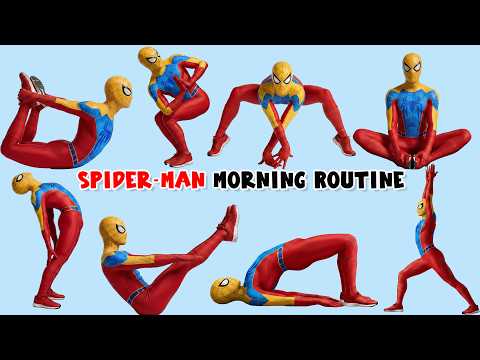 Spider-Man Workout for Balance & Flexibility | Spider-Man: Brand New Day | Fun Yoga for kids