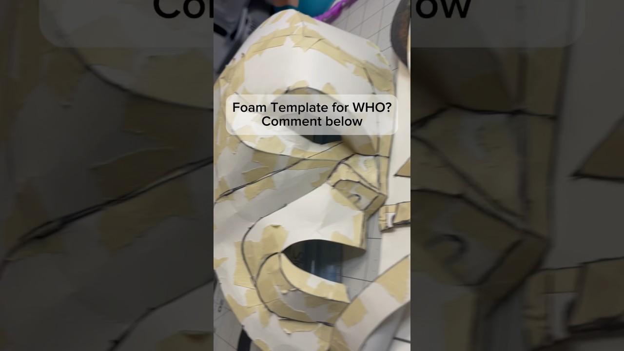 Cosplay template creating #cosplaydiy #cosplaytutorial #cosplayhacks #cosplaycraft #costumemaking