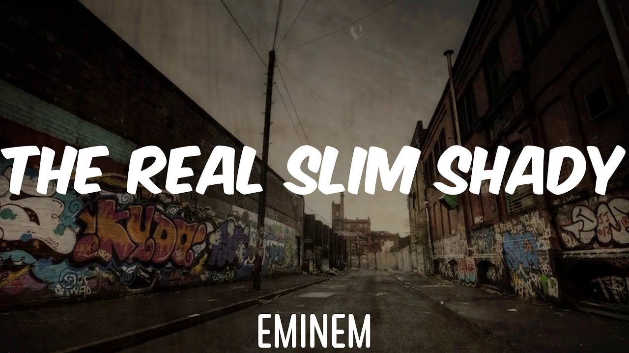 Eminem slim shady текст