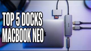 5 Best MacBook Neo 2026 Docks – Ultimate USB‑C &amp; Thunderbolt Expanders!