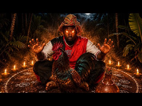 ⚠️ Video sa pa fèt pou moun ki gen kè sansib…a Minuit ougan fe sakrifis sa ak yon kok poul