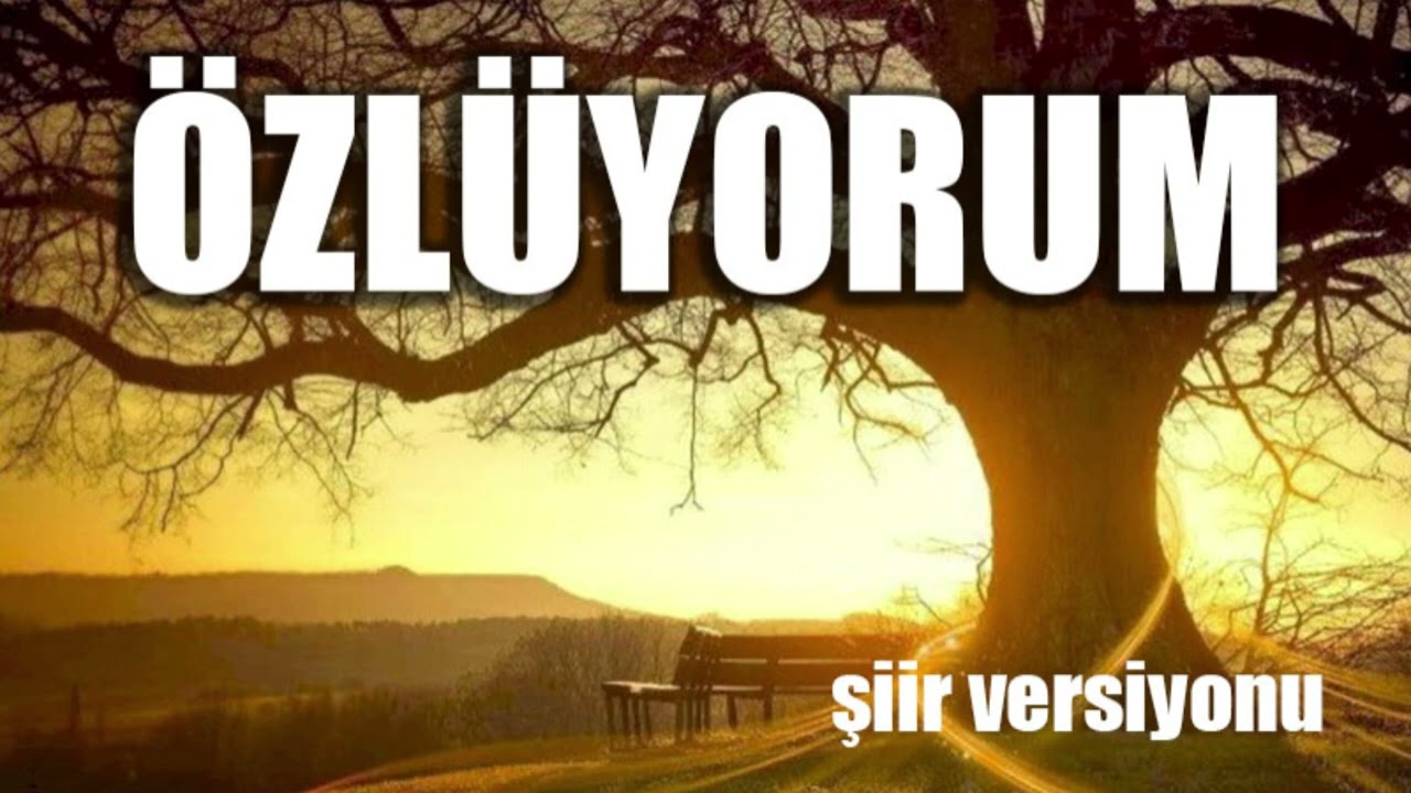 Özlüyorum - Şiir Versiyonu