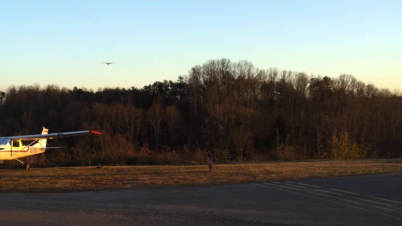 N4147U C150 Landing Mallory Airport WV12 "Mudsuck Int" YouTube