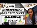 COMMENT GAGNER DE L’ARGENT EN ÉTANT ÉTUDIANT #covid #job