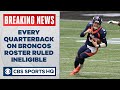 Denver has a MASSIVE problem under center with every QB ruled ineligible for week 12 | CBS Sports HQ