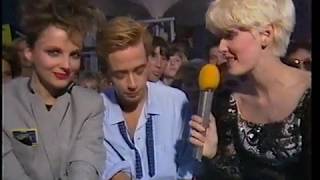 Video thumbnail of "Haircut 100   1983 06 24   Nick Heyward interview @ The Tube"