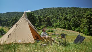 3 Days Solo Camping Trip - Making Bushcraft Spatula, New knife, EcoFlow River Pro + 160W Solar Panel by ST WILDERNESS ADVENTURES 8,791 views 1 year ago 58 minutes