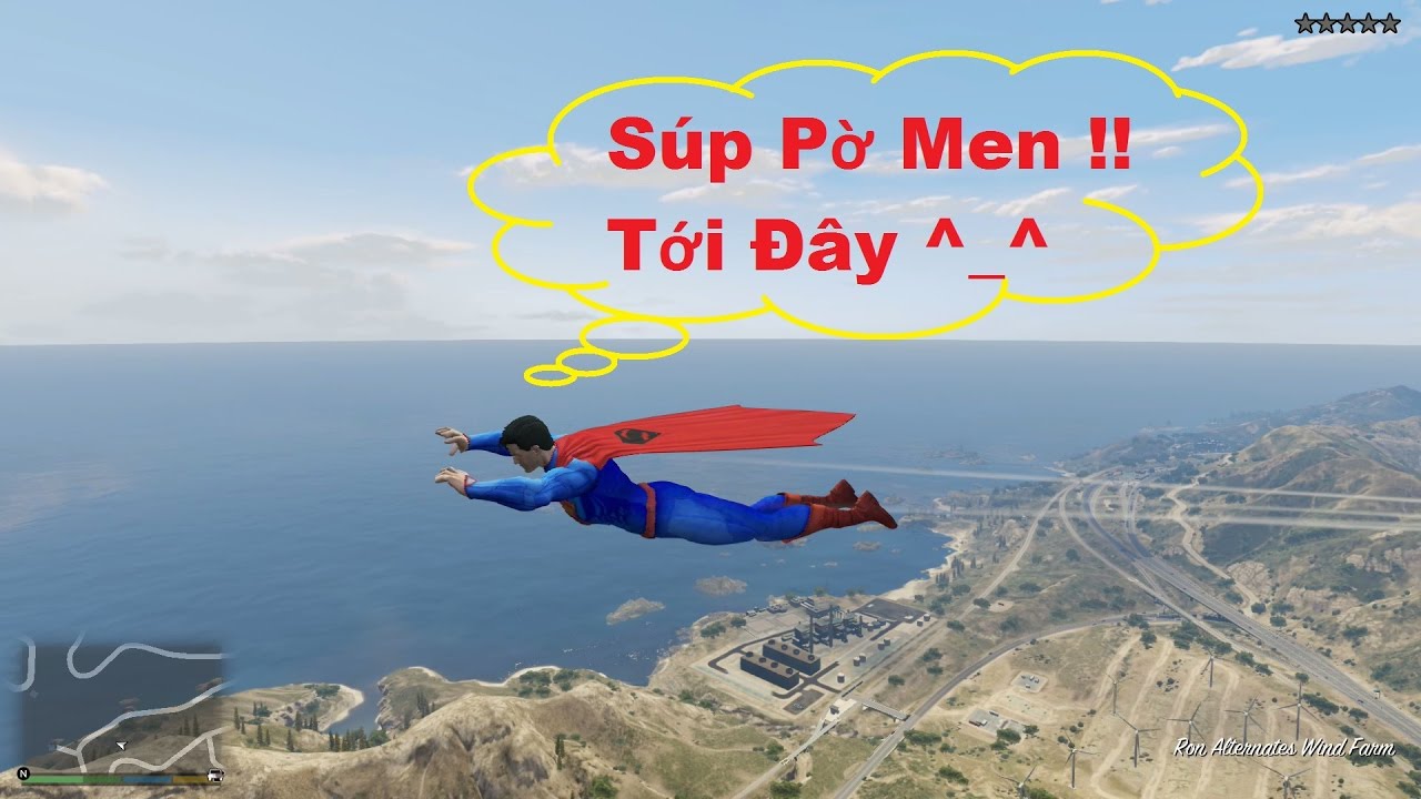 เกม superman New 2022 GTA 5 Superman (NEW) Mod - Trở Thành Siêu Nhân, Bạn Sẽ Làm Gì?