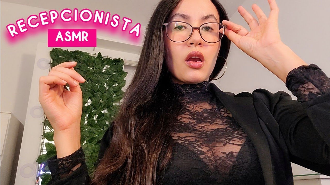 asmr✨️RECEPCIONISTA HOTEL (Muy Comunicativa)