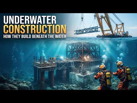 🌊 Underwater Construction: How Massive Structures Are Built Beneath the Water