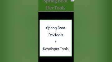 #shorts  Learn Spring Boot DevTools and boost application development productivity 🚀🚀