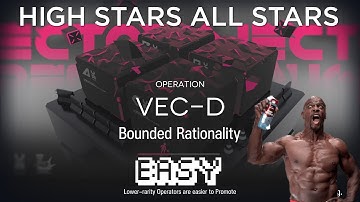 【Arknights】Vector Breakthrough #1 VEC-D Easy Guide [Full Power]