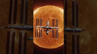 Celebrity exploding sun hits space station #space #scifi #cosmicexploration Profile