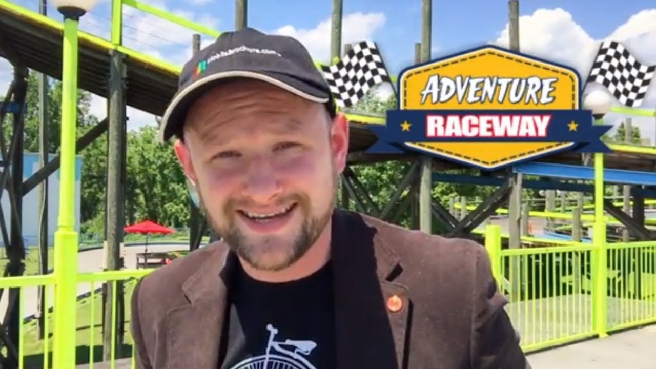 Go Kart Racing at Adventure Raceway in Pigeon Forge - YouTube