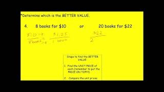 Lesson 5-6 Compare Unit Rates April 5 2022