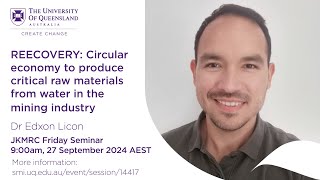 REECOVERY: Circular economy to produce critical raw materials from water in the mining industry