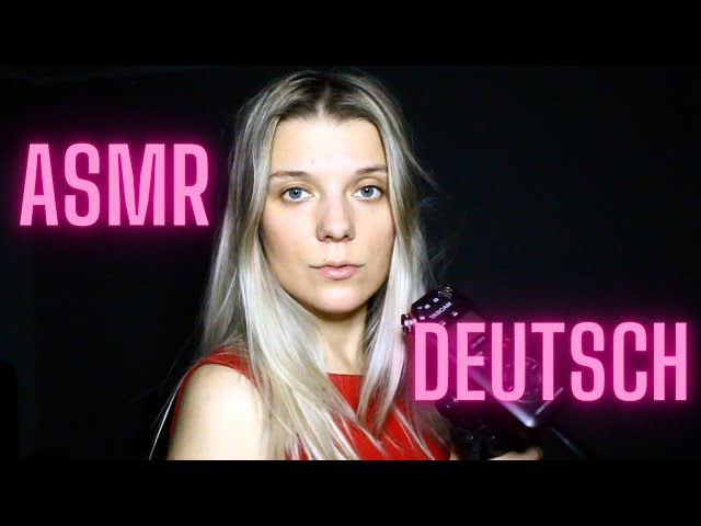 German ASMR Ich entziehe dir negative Energie