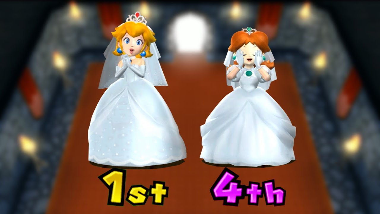 マリオパーティ9】激アツミニゲーム対決 ピーチ姫 VS デイジー姫 - YouTube