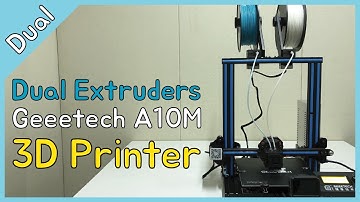 Geeetech A10M Dual Extruders 3D printer Assemble