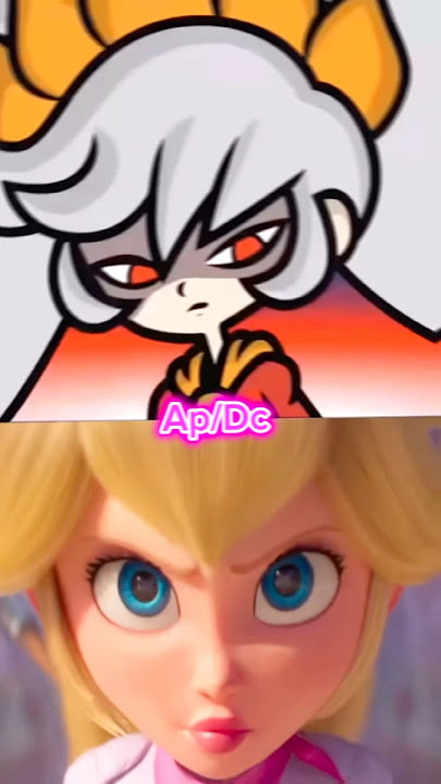 Ashley vs Princess Peach #mario #warioware