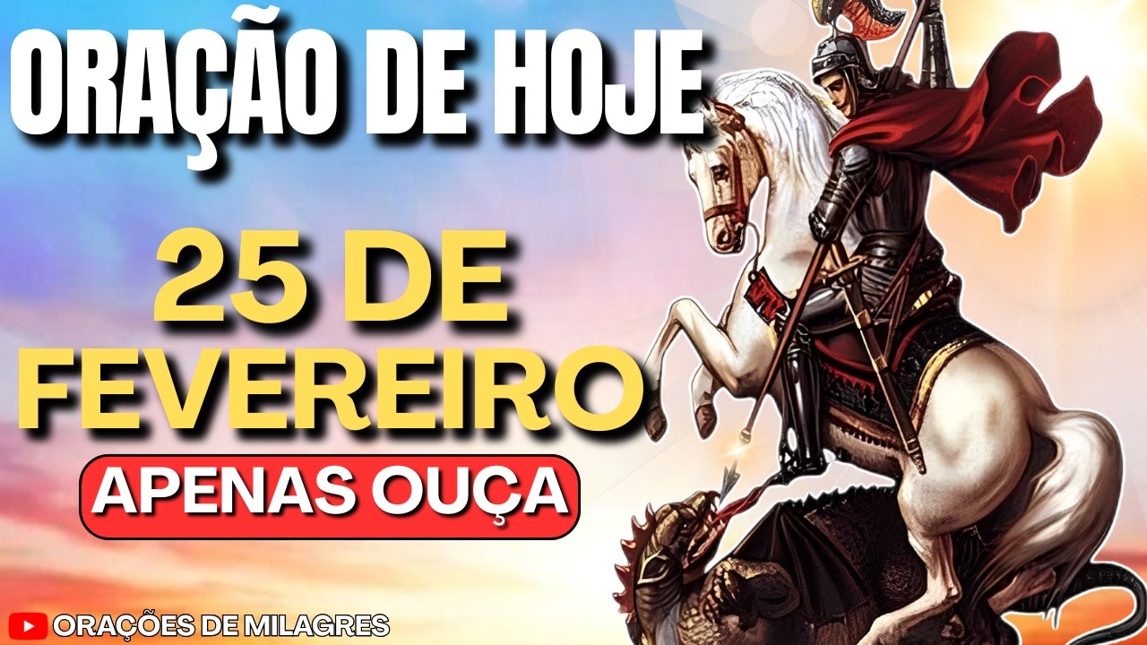 SÃO JORGE É SUA MURALHA! Acaba com todo INIMIGO e AFASTA O MAL que te assombra AGORA!