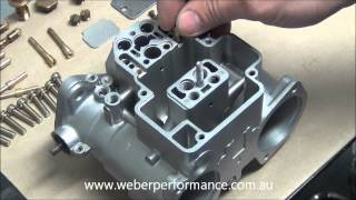 45 DCOE 13 Weber Assembly  Part 1