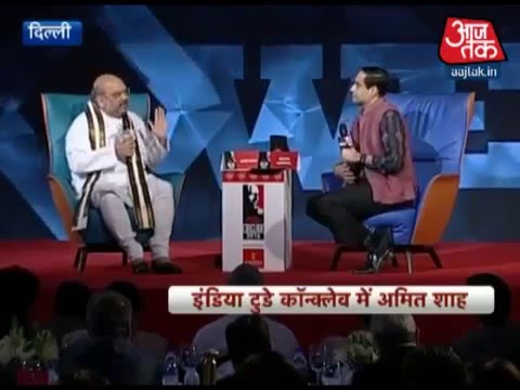 BJP National President Shri Amit Shah addressed India Today Conclave 2016 in New Delhi