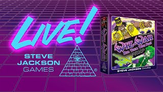 SJGames Live - Playing Wiz-War with the new Wiz-War Miniatures!!!