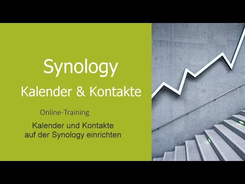 Synology Kalender und Kontakte - Kursvorschau - YouTube