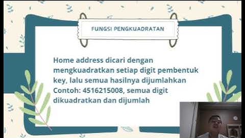 Tugas Besar Teori Algoritma Dan Struktur Data (B) - Struktur Data Non Linear - Hashing Tables