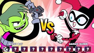 Teen Titans Go Jump Jousts 2 Beasts Boy vs Harley Quinn | Cartoon Network Games
