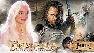 FIRST TIME WATCHING!! Lord of the Rings - RETURN OF THE KING!! Part 1/3