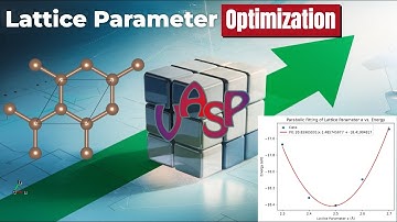 VASP Tutorial - 2 Lattice Parameter Optimization (Graphene Structure)