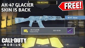 New Ak-47 Glacier Epic Skin Redeem Code | Call of Duty | New Redeem Code | Cod New Redeem Code