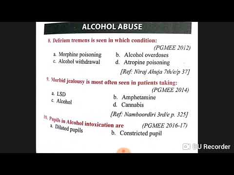 Alcohol abuse lecture