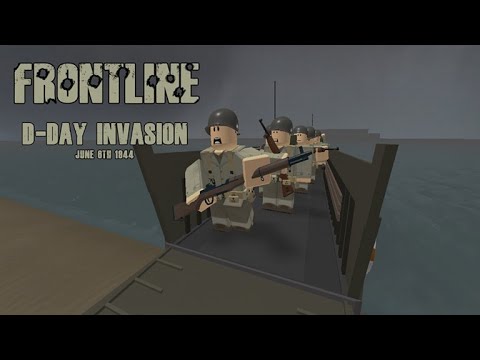 Roblox 2 Frontline D Day Invasion Part 1 Youtube - frontline d day roblox