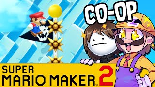 Nur ein Sprung zum Sieg! | SUPER MARIO MAKER 2 Coop