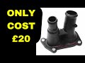 thermostat and housing replacement ford fusion fiesta ka focus 1.6 petrol