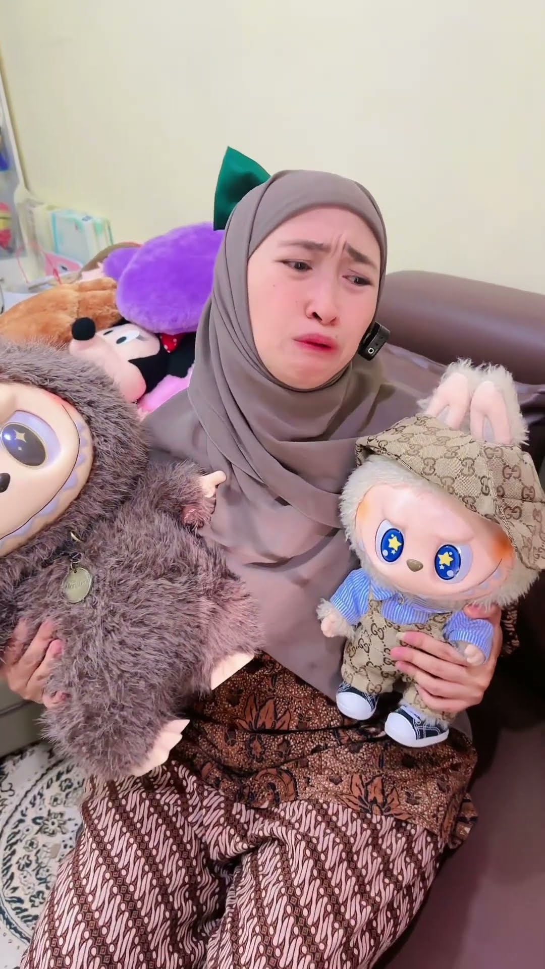 AINUN MAUNYA LABUBU ZIMOMO ANGEL PUTIH