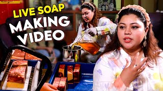 Skin Brightening-கு Homemade Manjistha Soap | Natural Soap Making Process