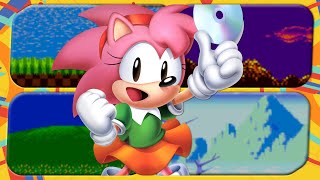 Amy | Sonic 1, CD Japan, 2, 3 & Knuckles | 100% Full Games | Sonic