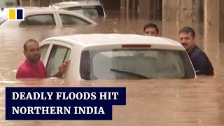 Monsoon rains bring deadly floods and landslides to northern India