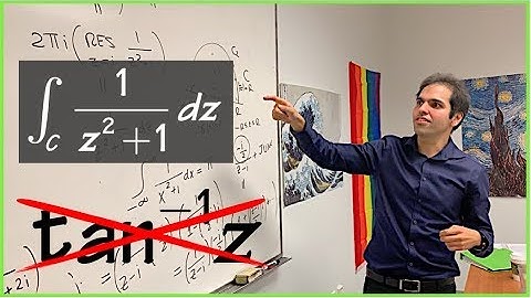Integral of 1/(x^2+1) from -inf to inf, Contour Integral