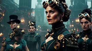 Steampunk time.  Short film.  Steampunk aesthetics.  How we see this steampunk world?