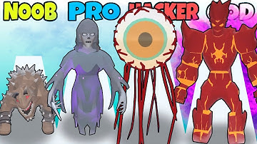 NOOB vs PRO vs HACKER vs GOD in Evil Genius 3D
