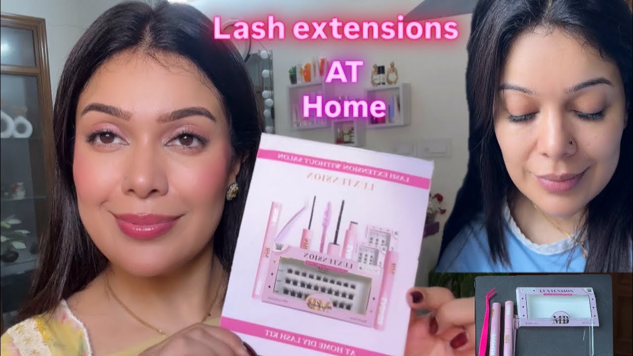 Lash extensions at home | MB luxextension kit 