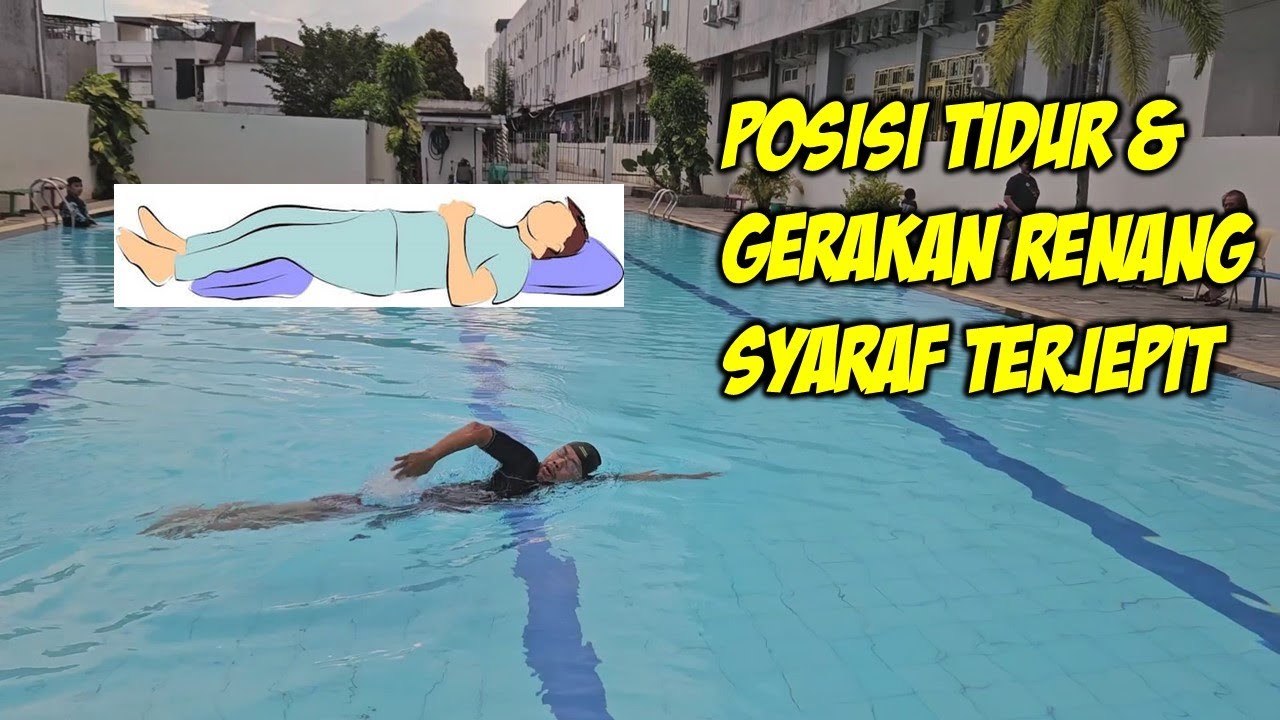 Mengatasi sakit pinggang / syaraf terjepit dengan renang dan tidur yang tepat