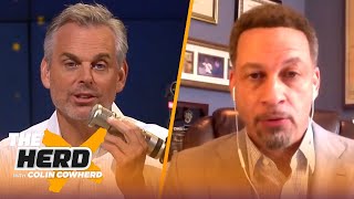 Chris Broussard talks LeBron's stamina, Giannis' future, downfall of Russ Westbrook | NBA | THE HERD