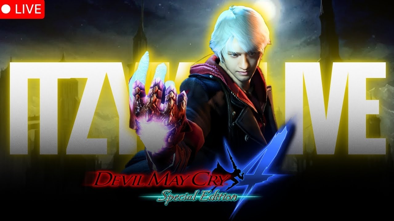 🔴Devil May Cry 4  ITZYK2 Live Gameplay I Am Back Live
