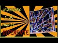 INGRESANDO A UN MUNDO DIFERENTE | Acrílico sobre papel.